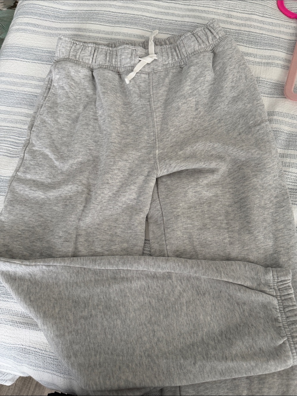 Abercrombie & Fitch Gray Drawstring Jogger Sweatpants